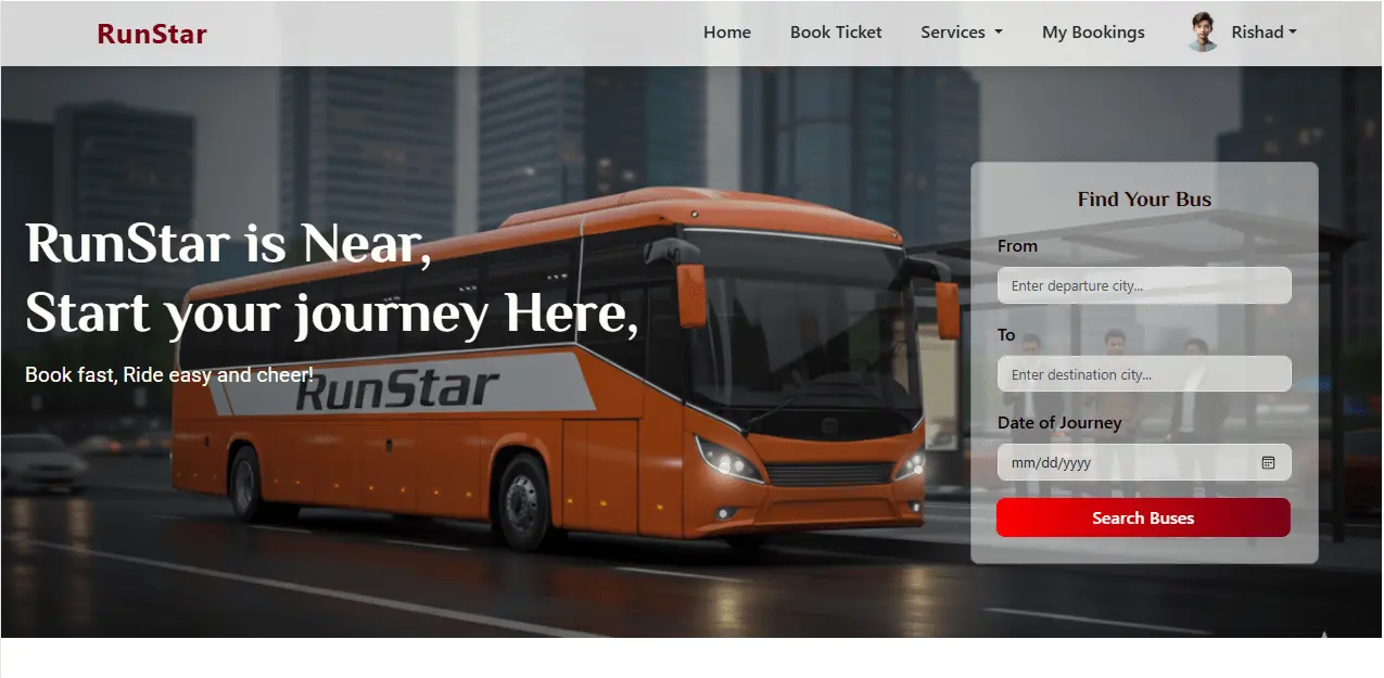 Homepage Screenshot